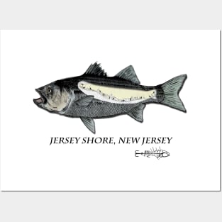 Jersey Shore Surf casting Posters and Art